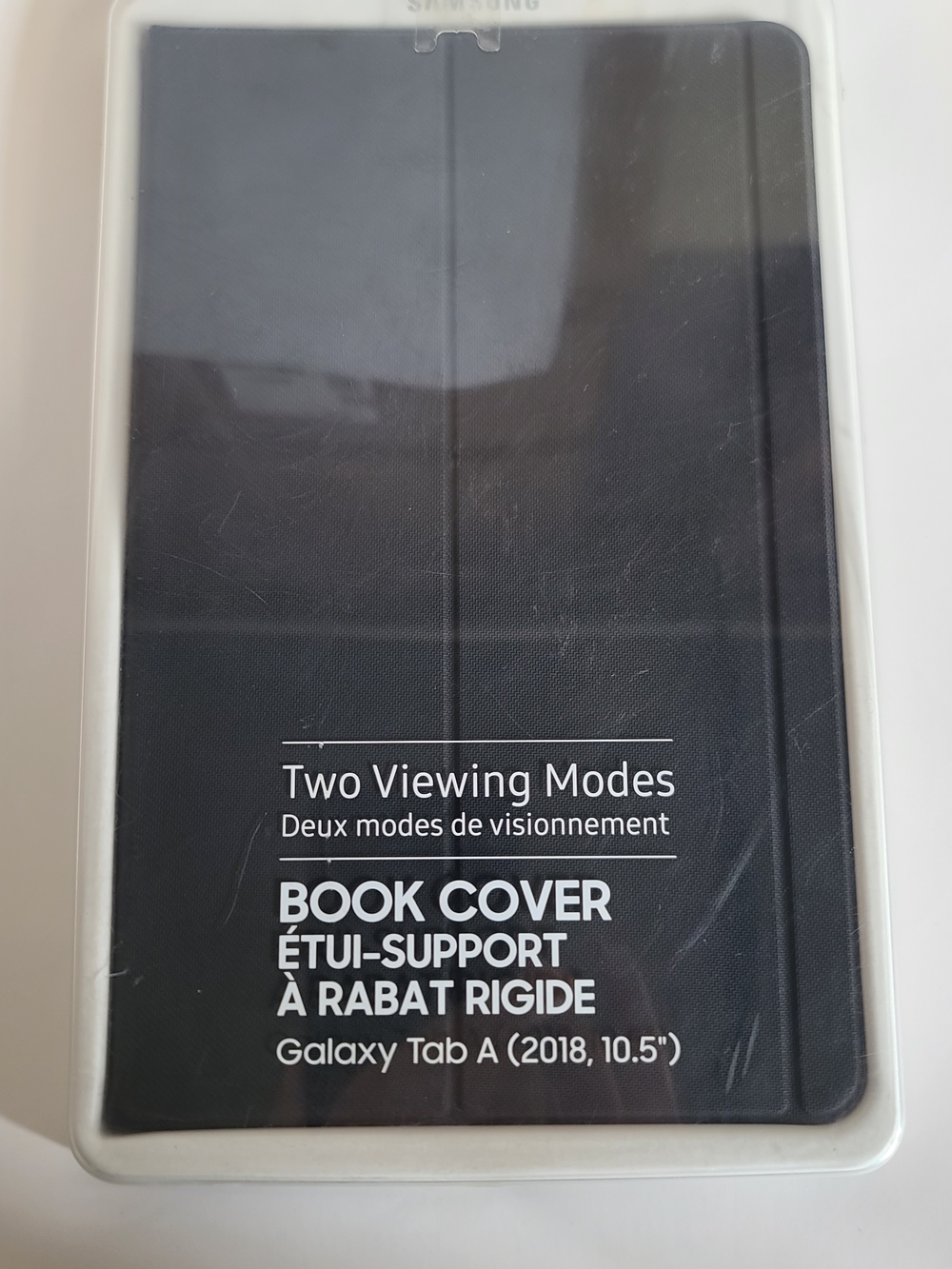 Samsung Black Book Cover for Galaxy Tab A 2018 10.5"